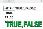 TRUE,FALSE 함수 사용법
