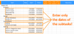 how to use Excel Gantt